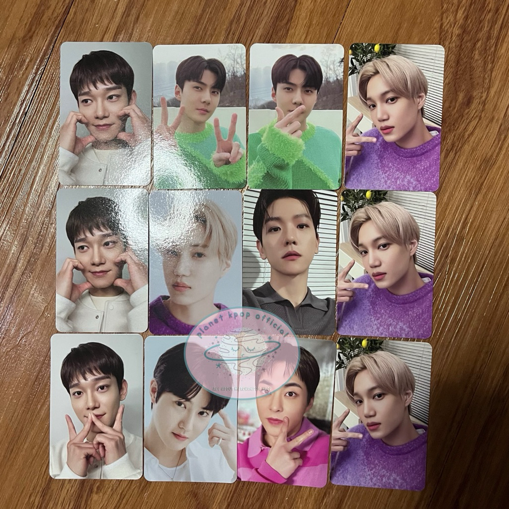 Jual fortune card exo clock | md exo fanmeeting 2023 fortune