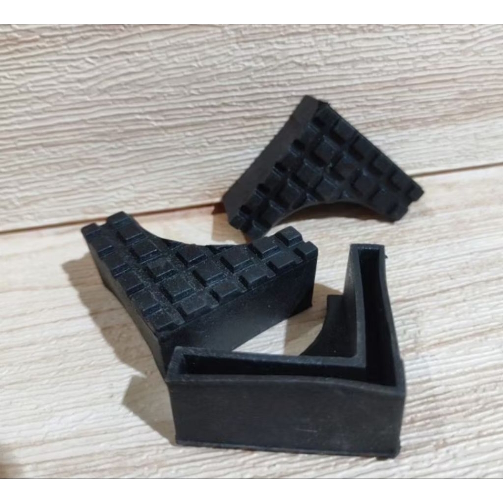 Jual Kaki Karet Rak Besi Siku 40 x 40 Sepatu Karet Rak Besi Siku Lubang ...