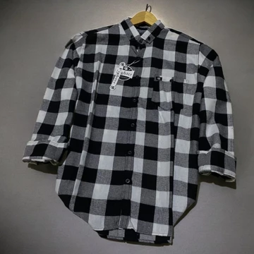 Kemeja Flanel Premium Oversize Catur Hijau M L Xl Xxl Xxxl Xxxxl Kemeja Flanel Pria Dan Wanita