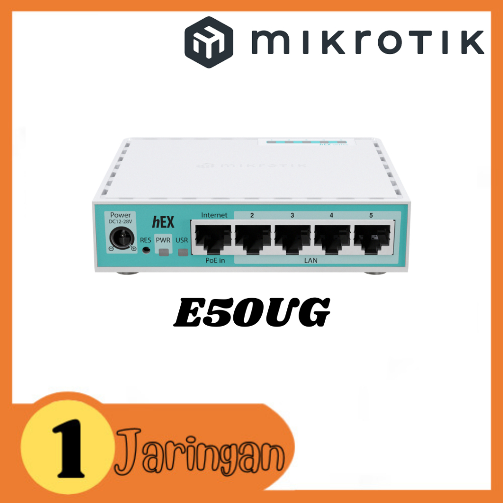 Jual Mikrotik hEX refresh [E50UG] hEX (2024 version) with RouterOS L4 ...