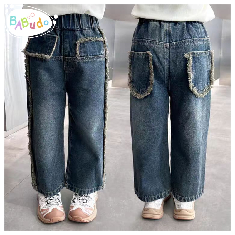 Jual Celana Jeans Anak Perempuan 2-10Tahun | Celana Kasual Anak-anak