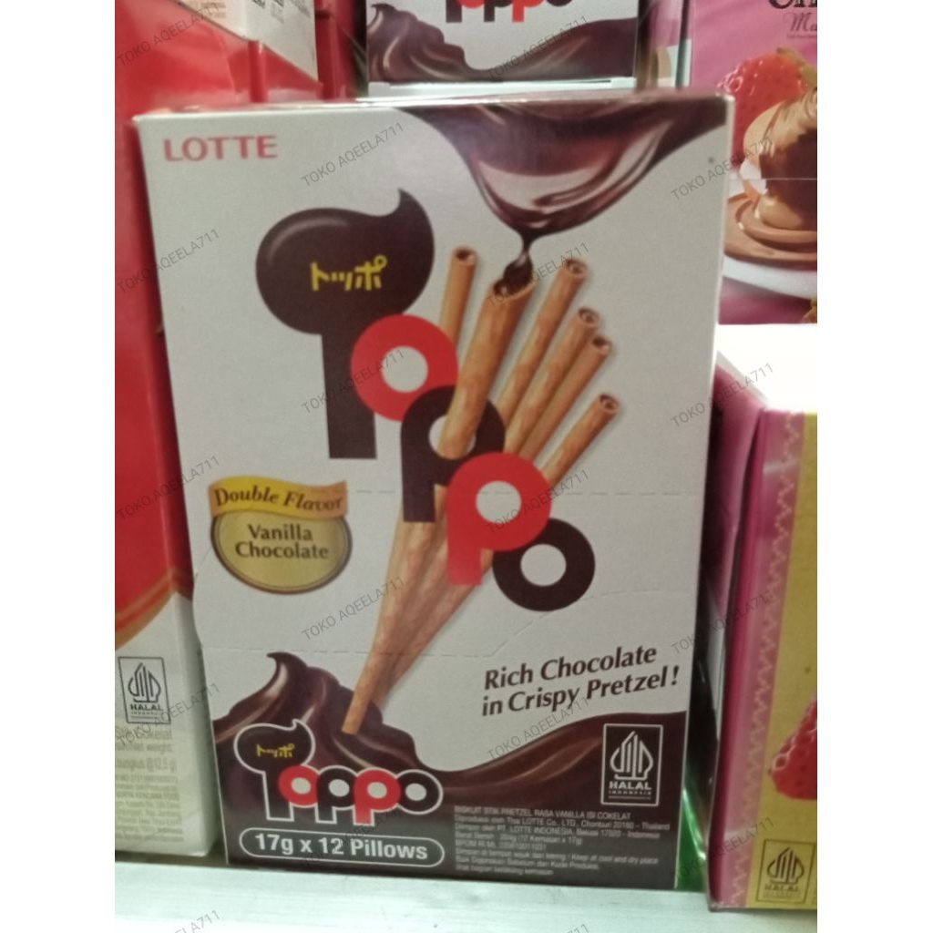 Jual LOTTE TOPPO 17G ISI 12 PCS | Shopee Indonesia