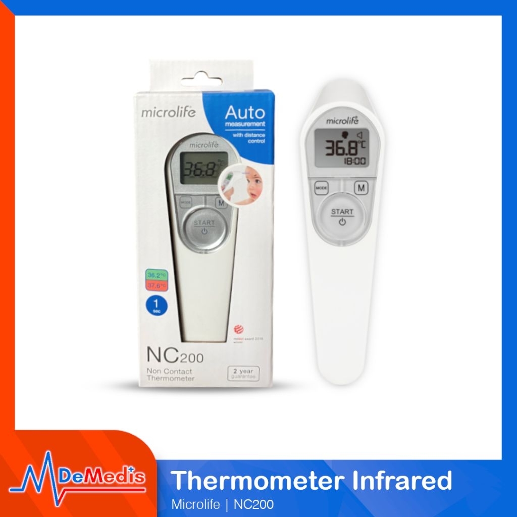 Jual Termometer Dahi Infrared Non Kontak MICROLIFE Thermometer Digital