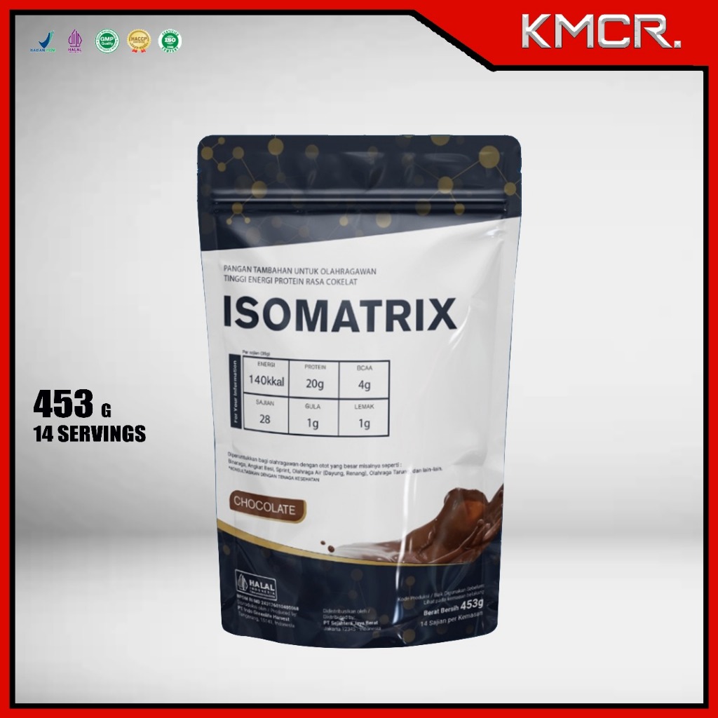 Jual GENETICA ISOMATRIX 1 LB 453gr PROTEIN ISOLATE MATRIX - KMCR ...