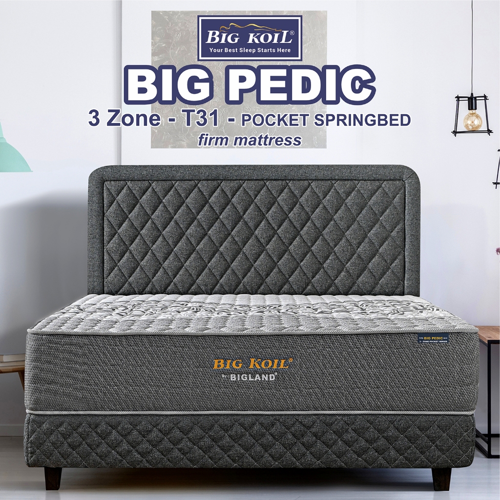 Jual BIGKOIL BIG PEDIC (T.31) By Bigland - Springbed Per Pocket dengan ...