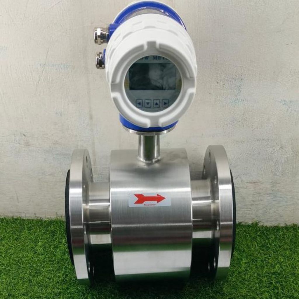Jual FLow Meter Electromagnetic SS304 DN50 Flowmeter Size 2" Inch ...