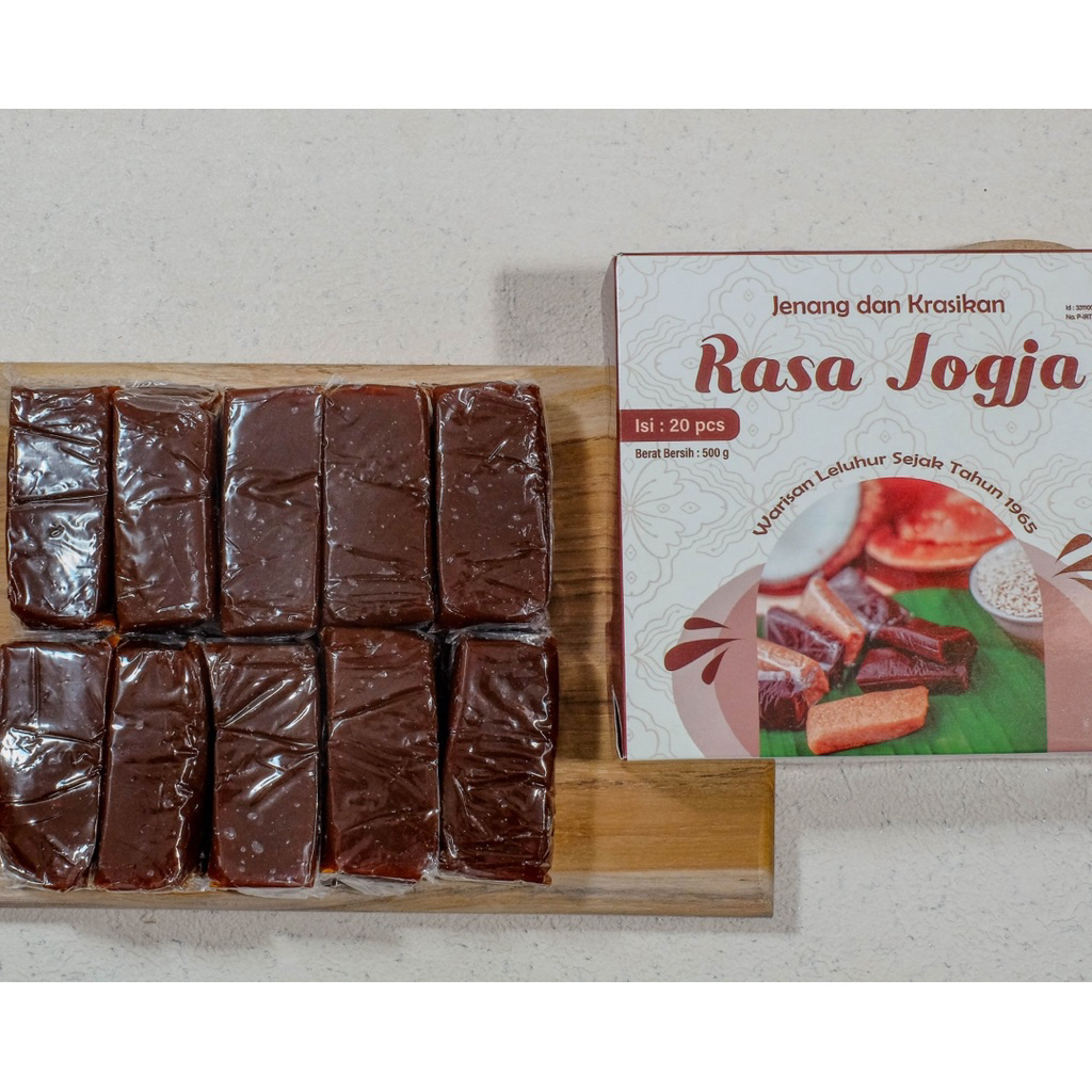 Jual Jenang Ketan Rasa Jogja 500 gram isi 20 potong khas Jogjakarta ...