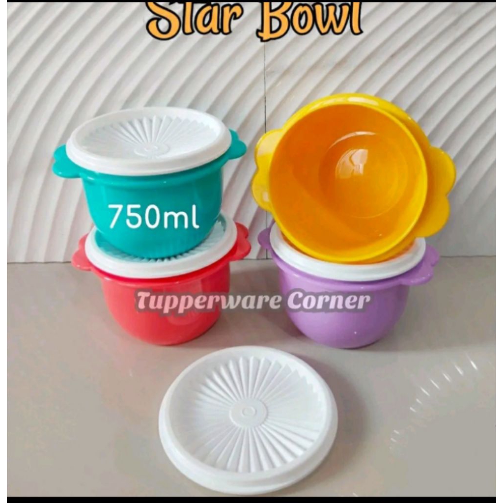 Jual Tupperware Star Bowl 750 ml | Shopee Indonesia
