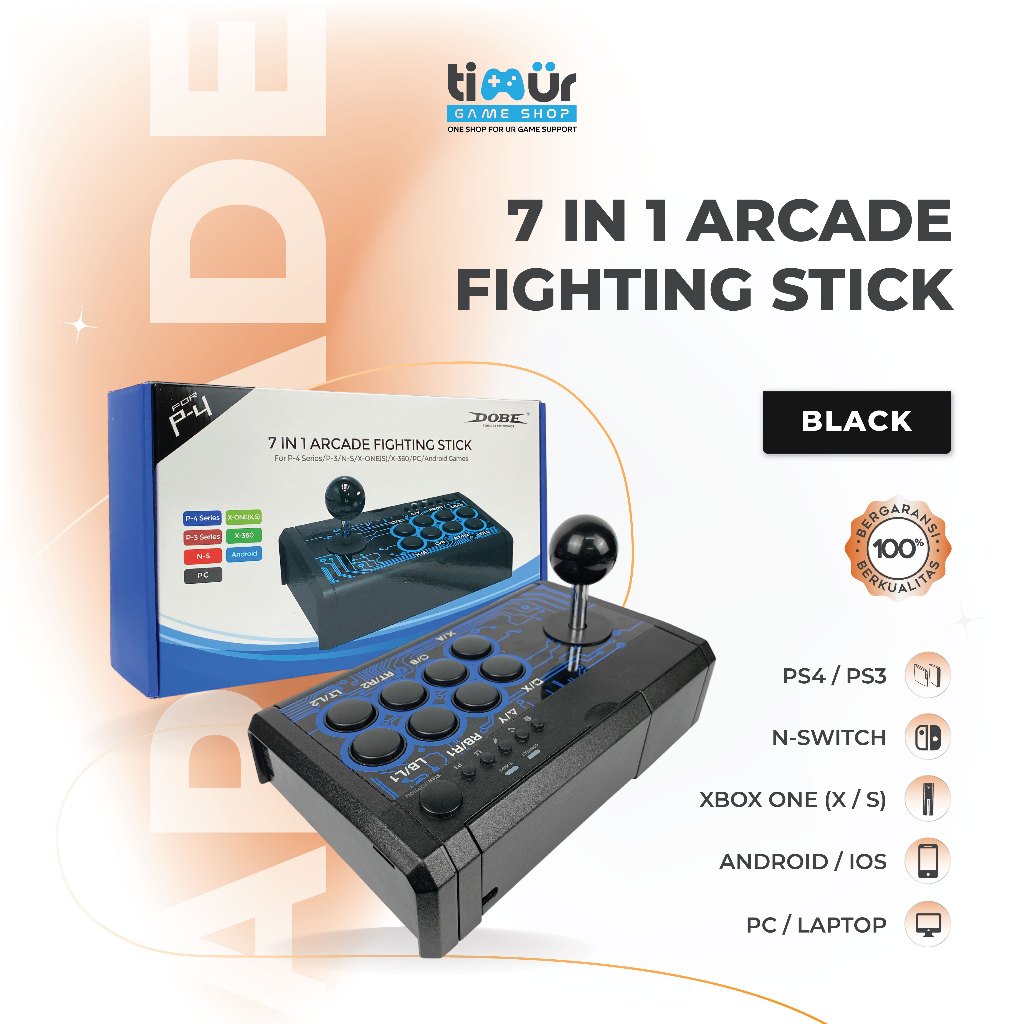 Jual Arcade Fighting Stick 7 in 1 For PS3 PS4 XBOX One Series | Shopee ...
