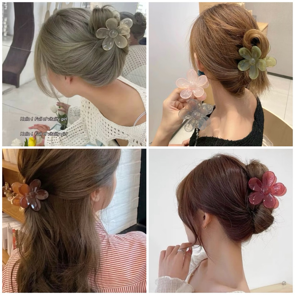 Jual SAKURA-JEPIT RAMBUT BUNGA SAKURA UKURAN BESAR 8 CM-trendy | Shopee ...