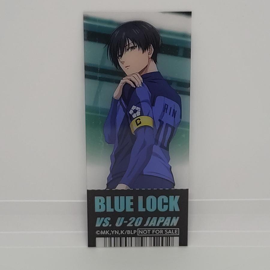 Jual Blue Lock VS. U-20 JAPAN Official Clear Bookmark Card - Itoshi Rin ...