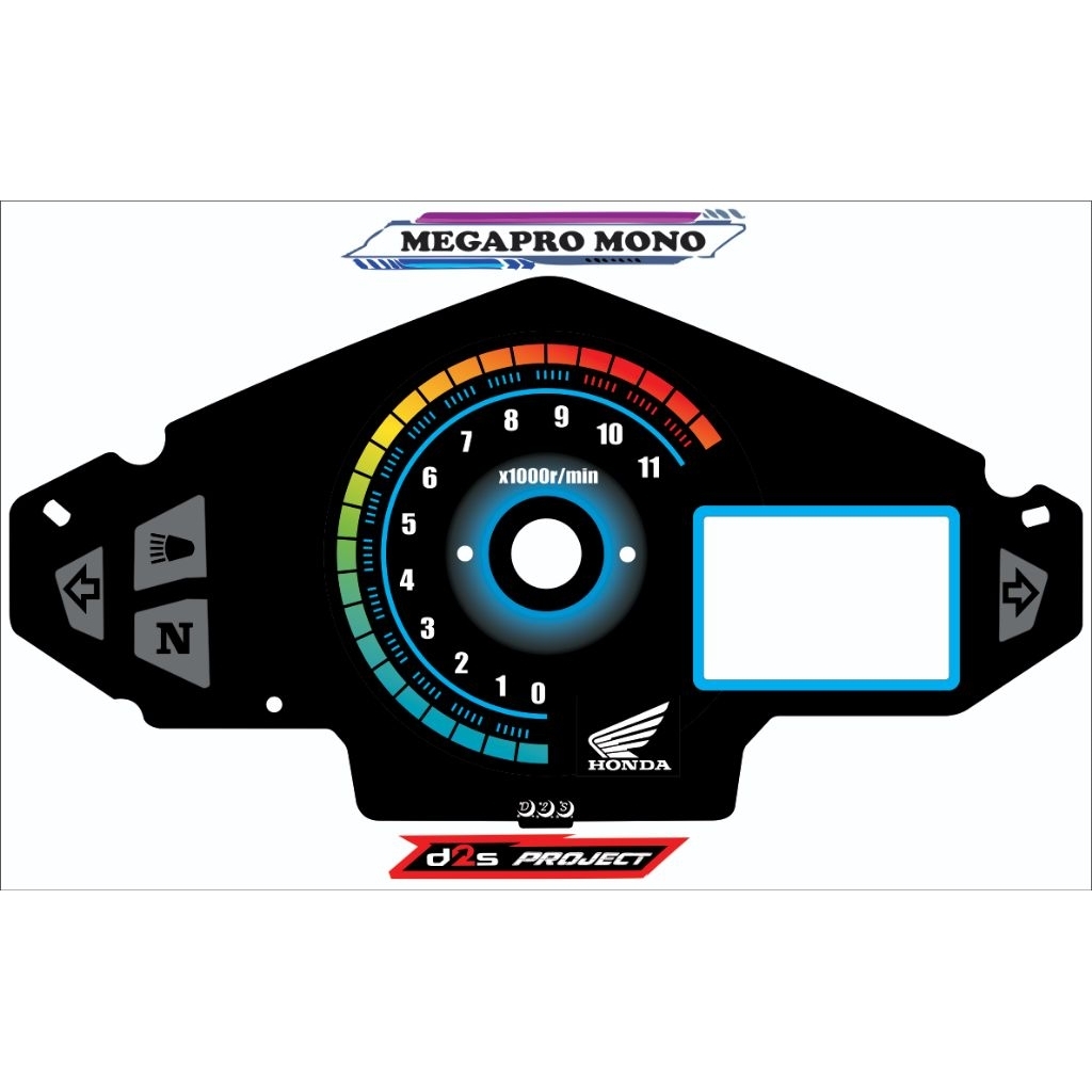 Jual Panel Speedometer HONDA MEGAPRO FI MONO | Shopee Indonesia