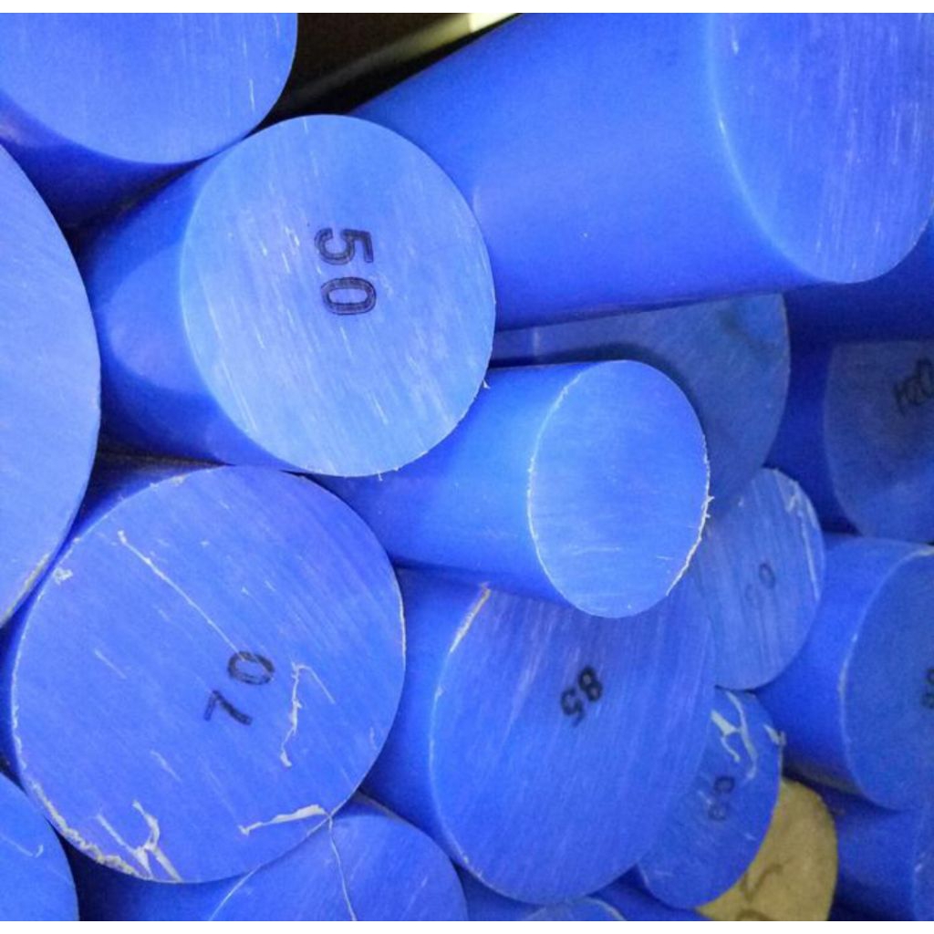 Jual MC Blue Rod/Nylon biru batangan Dia.45mm x 100cm | Shopee Indonesia