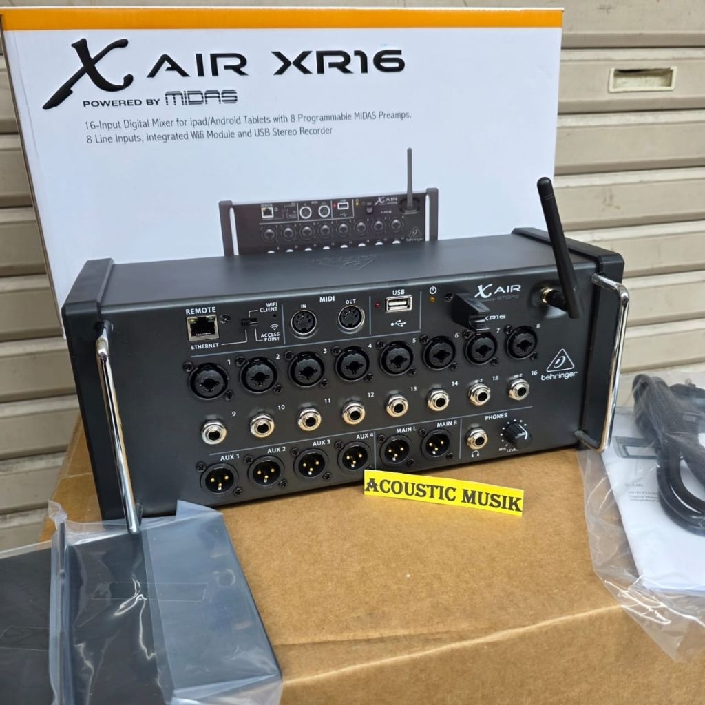 Jual MIXER BEHRINGER XR16 TABLET CONTROLLED DIGITAL MIXER XR 16 ...