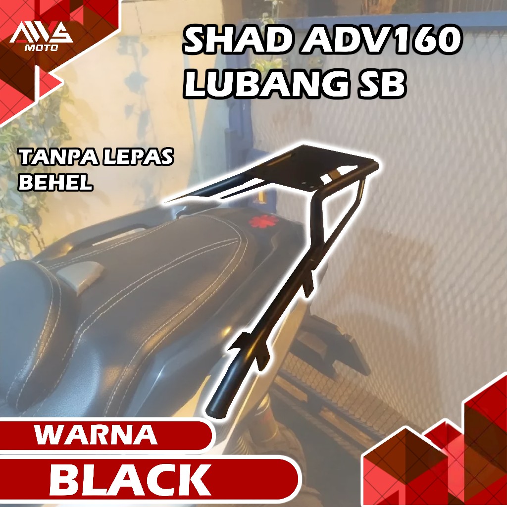 Jual Bracket ADV 160 model shad plus lubang untuk sb | Shopee Indonesia