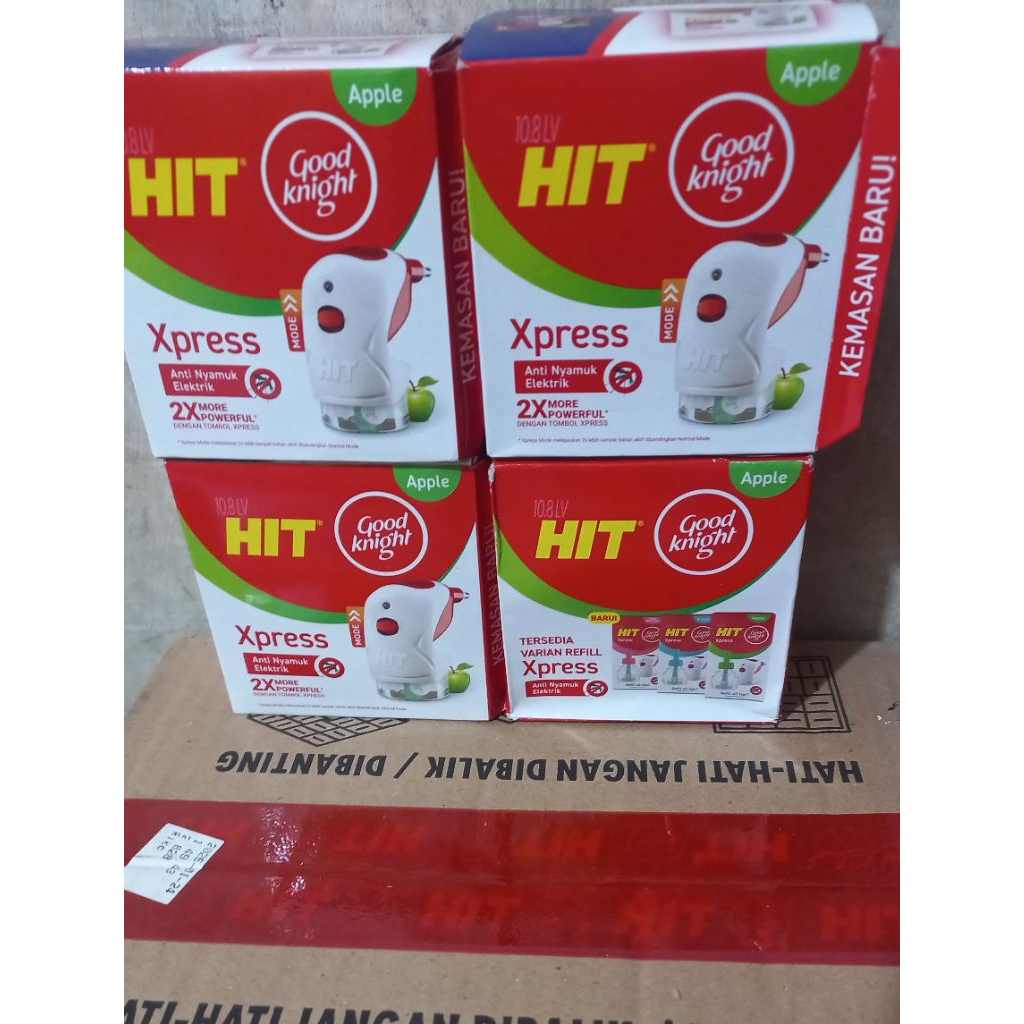 Jual (Paket 4 pcs) Hit Alat+ Isi Obat Anti nyamuk Elektrik HIT EXPRESS ...