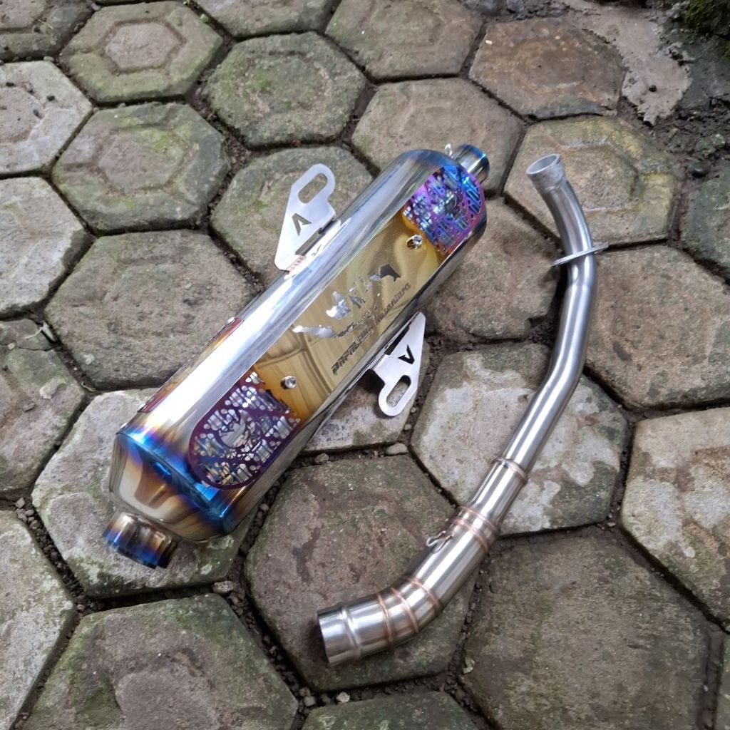 Jual Knalpot standar racing papalova nusantara bluegold nmax aerox ...