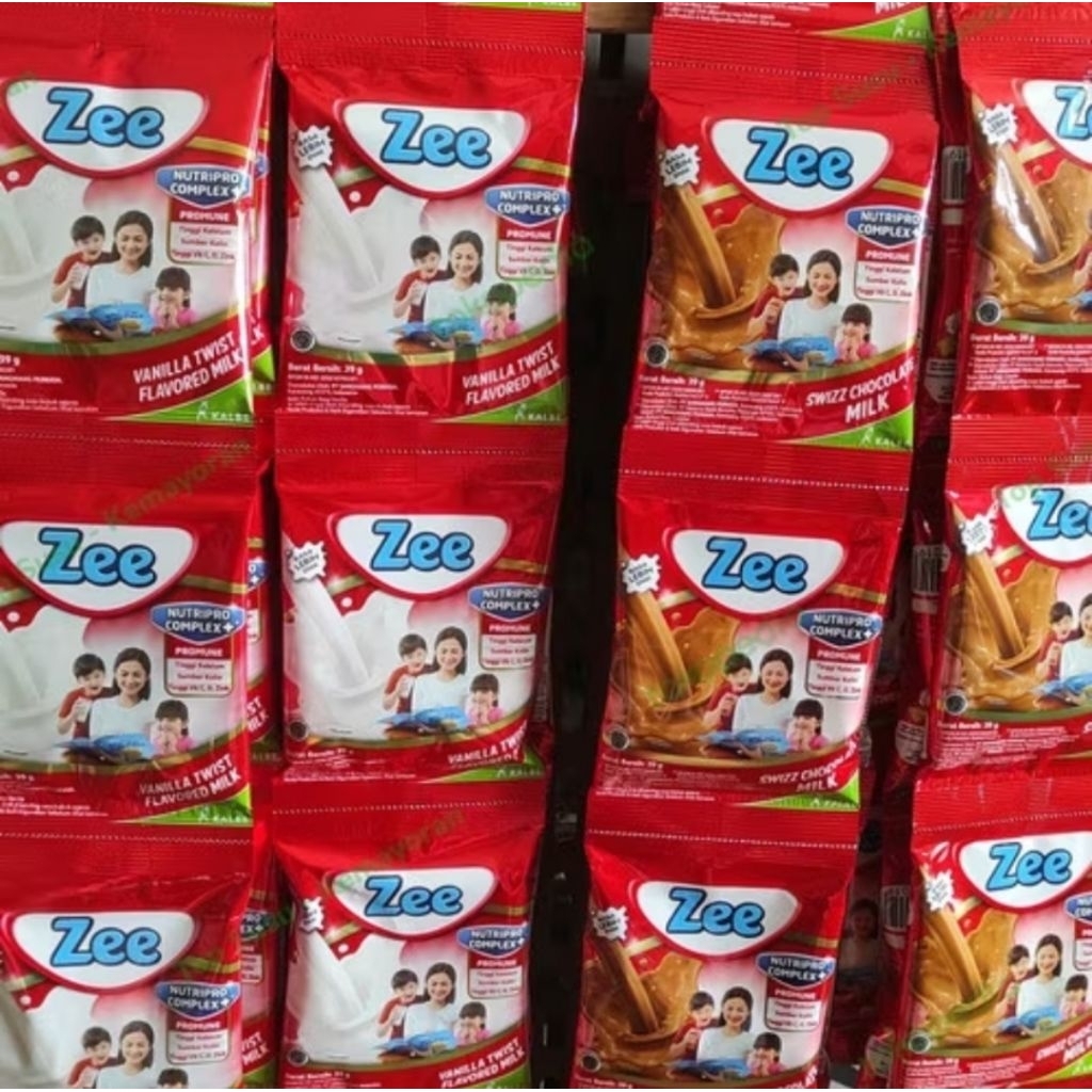 Jual Zee Susu coklat/Vanilla sachet 1 renceng isi 10 sachet @38g ...