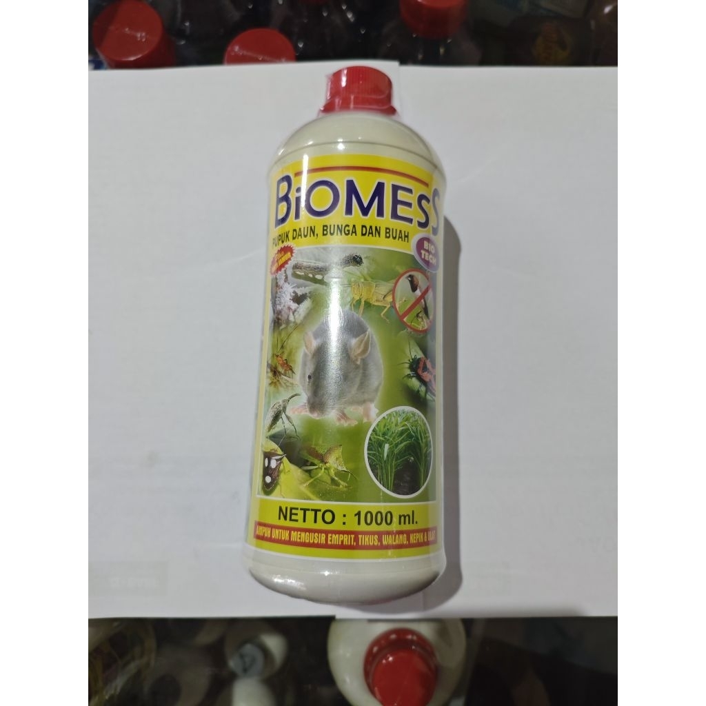 Jual PUPUK CAIR BIOMESS 1L | Pupuk Daun Dan Buah Untuk Tanaman Padi ...