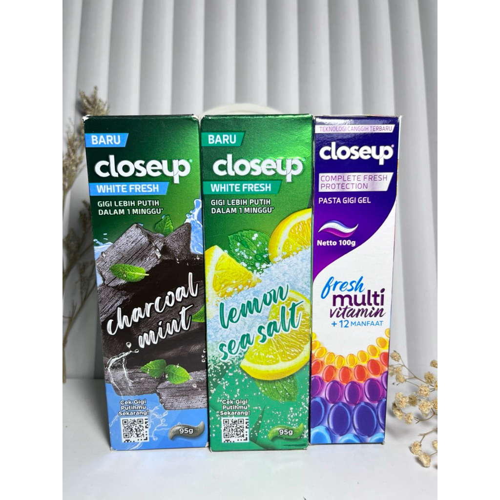 Jual Closeup Close up White fresh, Complete fresh protection 100gram ...