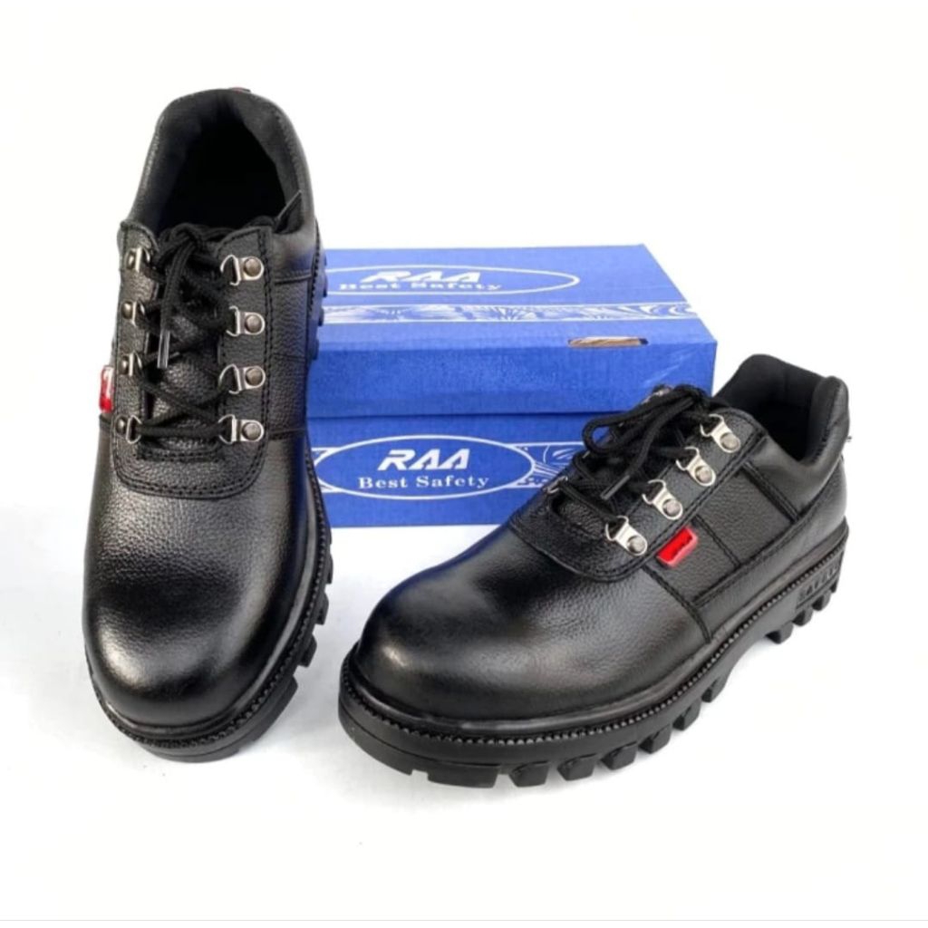 Jual SEPATU SAFETY UJUNG BESI TALI | Shopee Indonesia