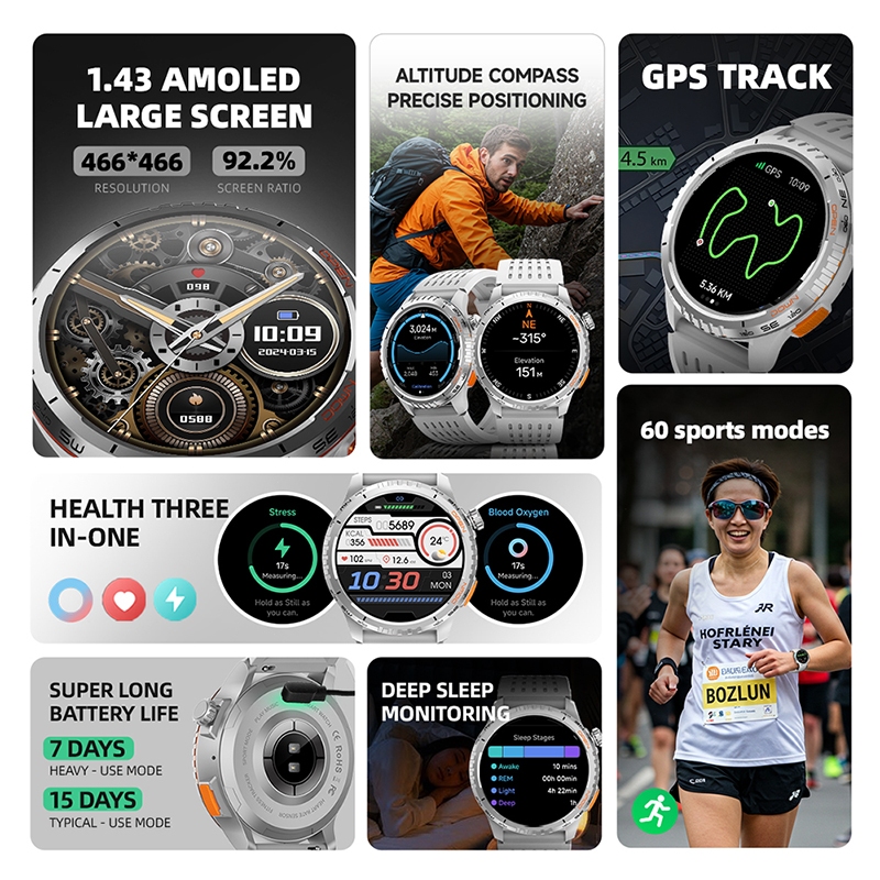 Jual Jam Tangan Pria SKMEI B77 100% Original Built-in GPS Map ...