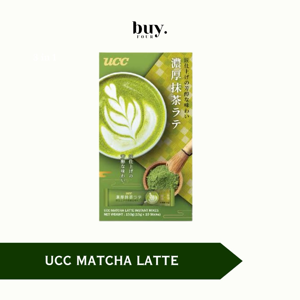 Jual UCC Matcha Latte Instant Mix Sachet - Matcha Jepang Enak | Shopee ...