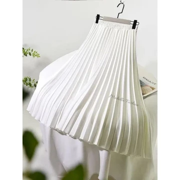 Rok Plisket Premium Bahan Cosebo Crep Standar Dan Jumbo