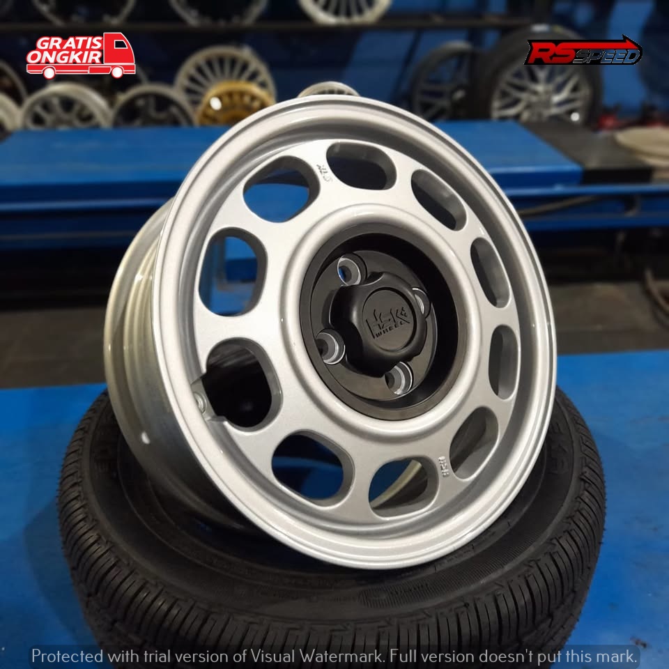Jual Velg model clasic hsr klg R14 lubang baud 4x114,3 lebar 5,5 buat ...