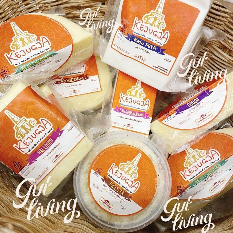 Jual Keju Cheddar Gouda Feta Ricotta Mozzarella Brie Halloumi Kambing ...