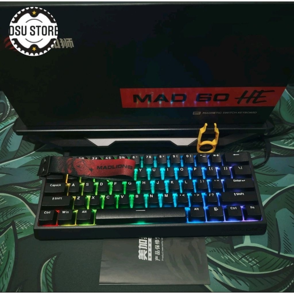 Jual VGN MADLIONS MAD60 HE RGB Hall Effect 60% Keyboard Rapid Trigger ...