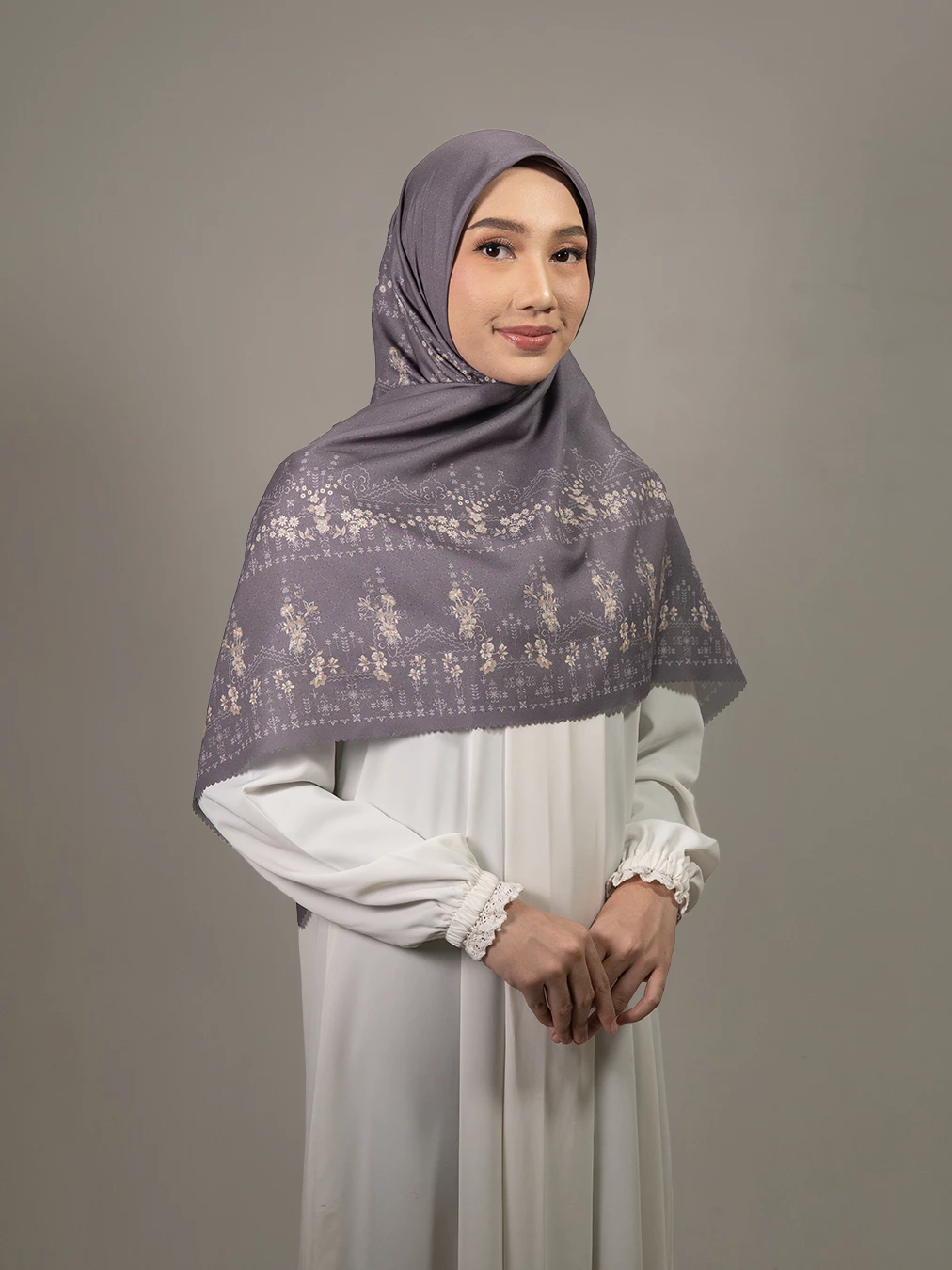 HIJAB VOAL MOTIF