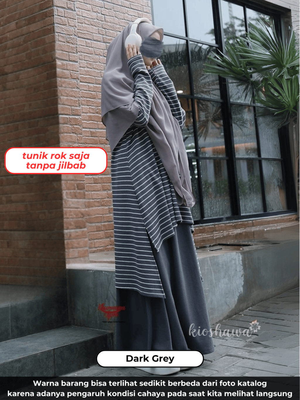 Jual QANAA Khumaira Syari Official . Qana Tunik Rok Daily One Set KFM ...