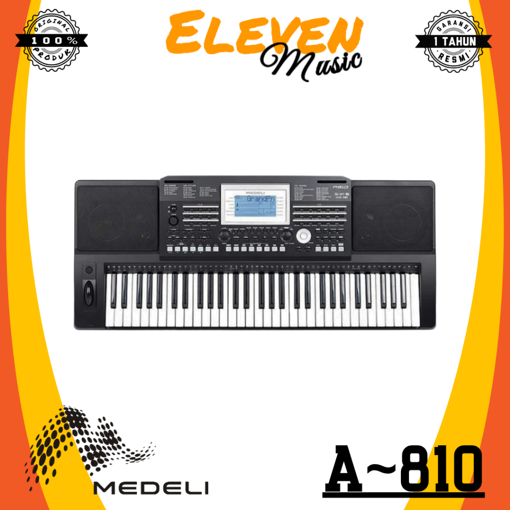 Jual Medeli A810 Keyboard Medeli A-810 Professional 61 Keys Velocity ...