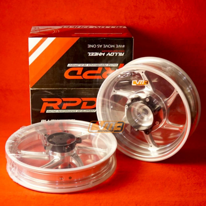 Jual Termurah! Velg RPD PCX 160 Chrome R14 Ukuran Standar Ban Standar ...