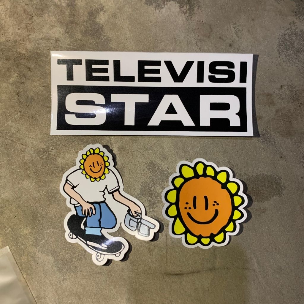 Jual STIKER STICKER PACK TELEVISI STAR TVS, STIKER HELM, STIKER TUMBLER ...