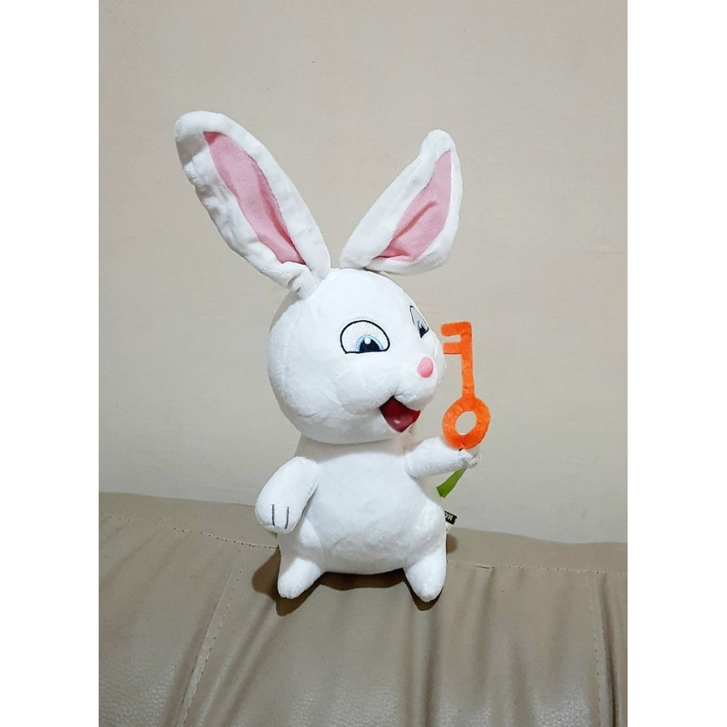 Jual Boneka Snowball Rabbit The Secret Life Of Pets Original Size 20 cm ...