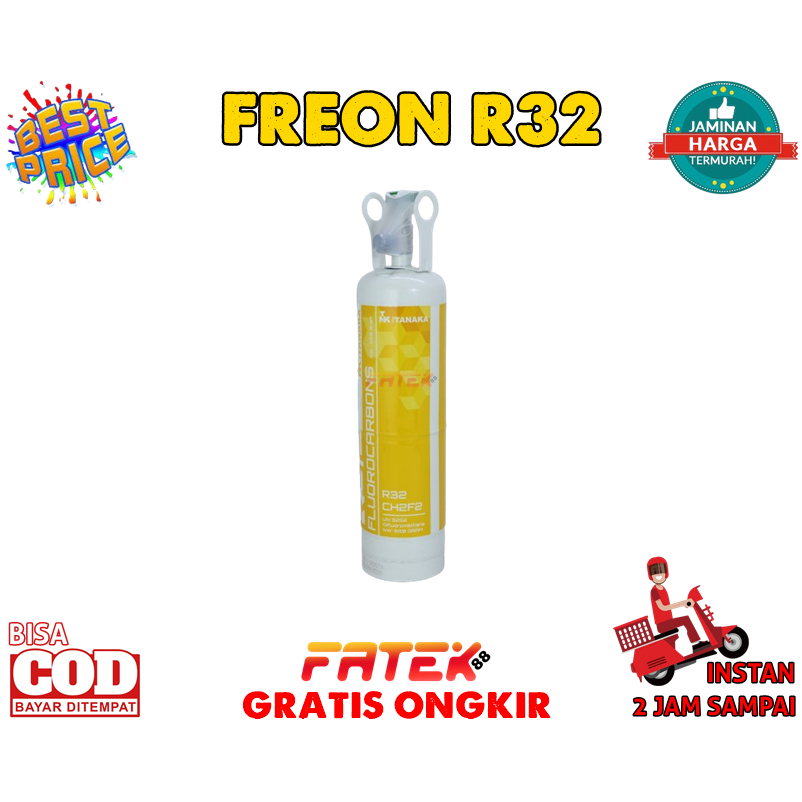 Jual ANEKA FREON R22 | R32 | R410 | R290 REFRIGANT | PREON R 22 | R 32 ...