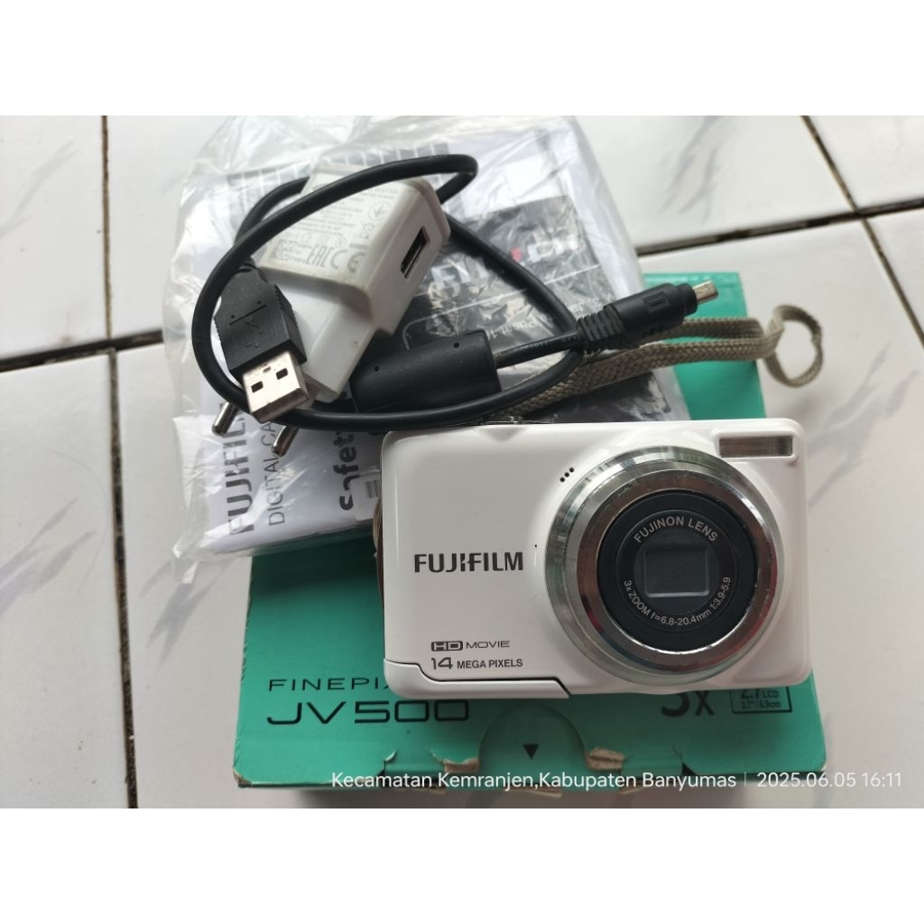 Jual Kamera digital Fujfilm jv500 dan Olympus x940 Shopee Indonesia