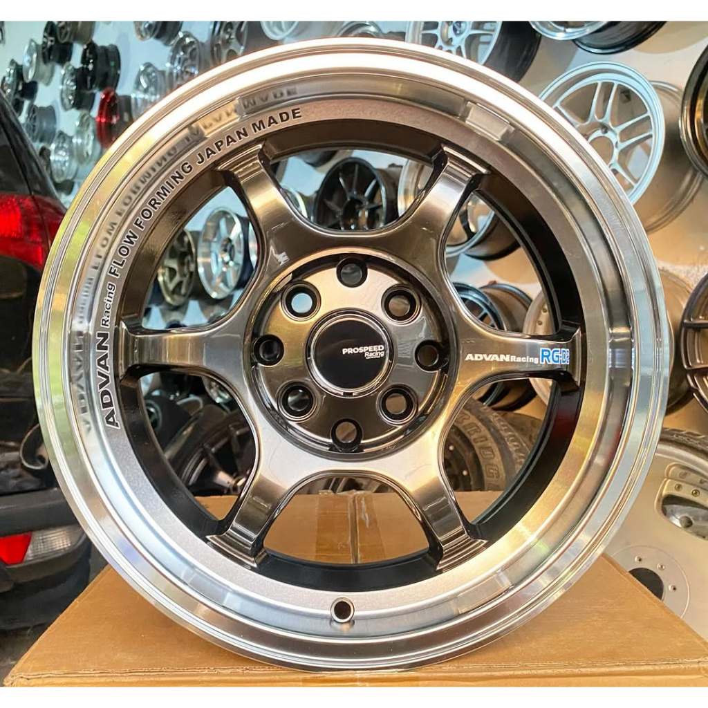 Jual Velg Advan RGD2 Ring 15 Lebar 6.5 Et 38 Pcd 4x100/114 Warna Ej ...