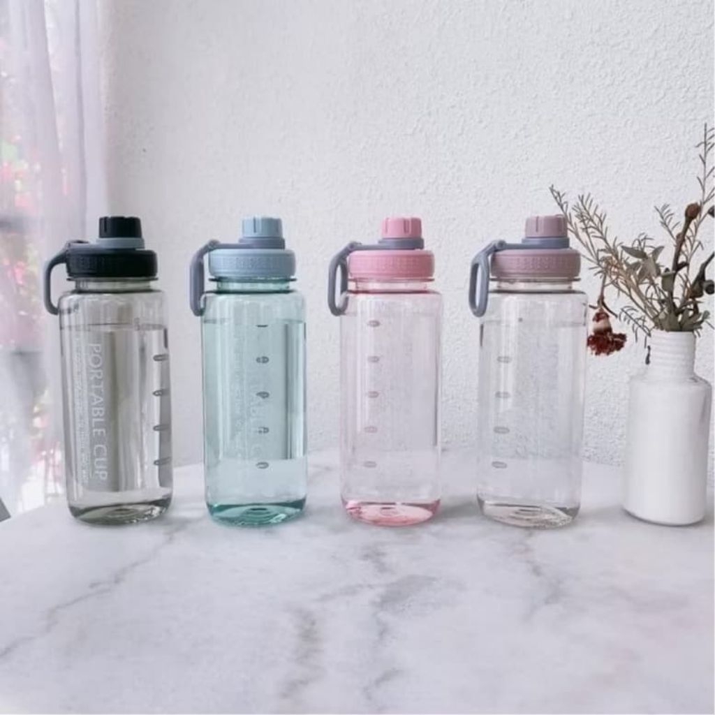 Jual Botol Minum Sport Portabel 1000ml Botol Minum Plastik Relax BPA ...