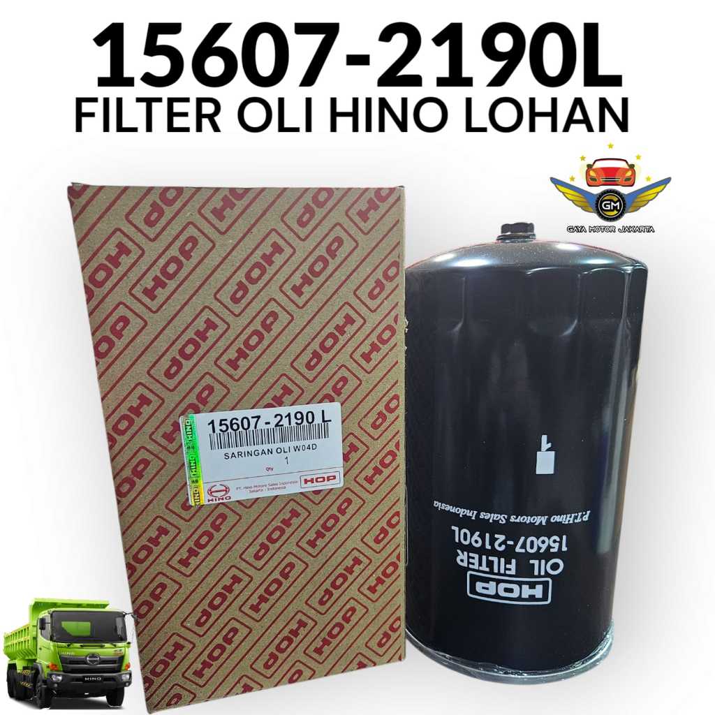Jual Filter Oli HOP Hino - Oil Filter HOP Hino Lohan - Hino 500 - Hino ...