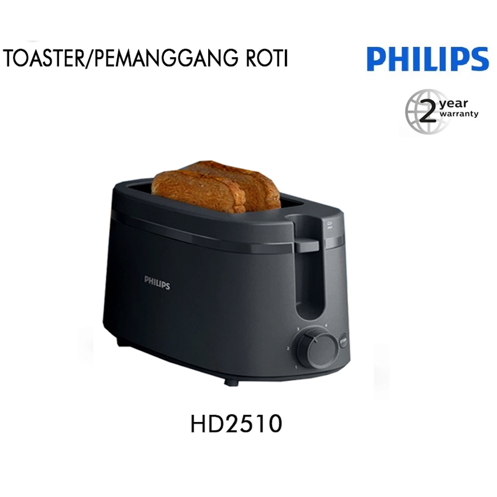 Jual Philips Toaster HD2583 HD2510 Pemanggang Roti Slice