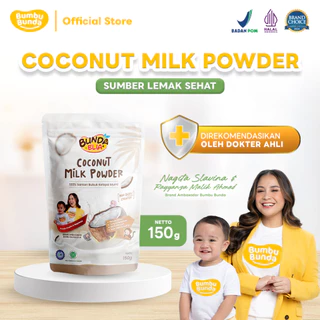 Bumbu Bunda Elia Coconut Milk Powder 150gr - Santan MPASI | Lemak MPASI | Santan Kelapa | BB Booster