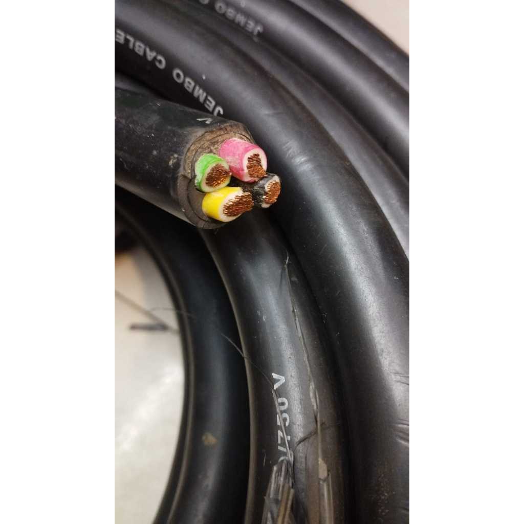Jual KABEL SERABUT NYYHY 4X10MM 4X10 MM JEMBO METERAN ECERAN | Shopee ...