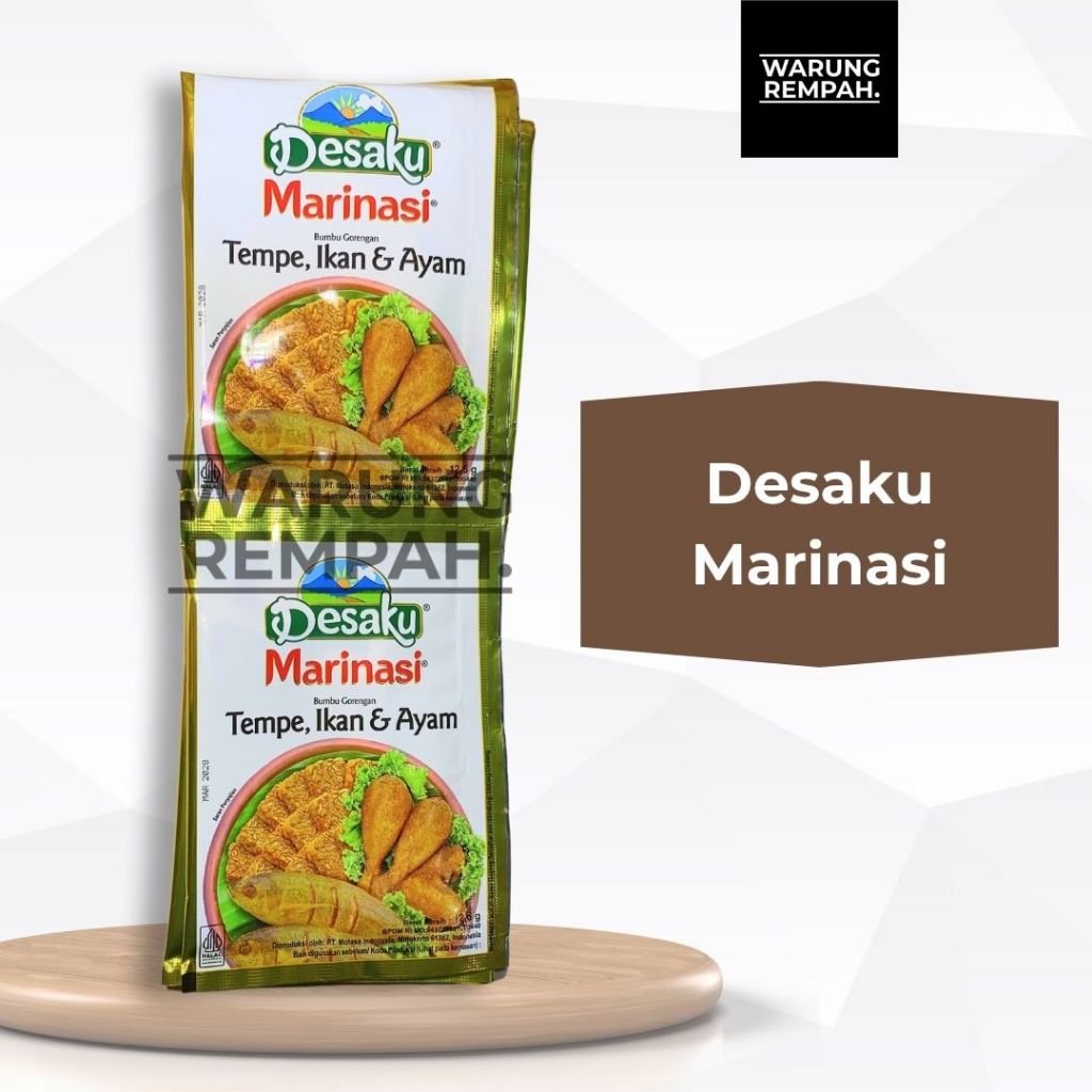 Jual Desaku Marinasi Bumbu Tempe Ikan Ayam Sachet 1 Renceng