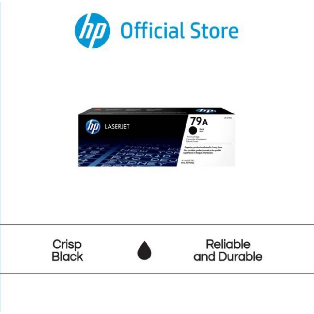 Jual Toner hp LaserJet 79A black original | Shopee Indonesia