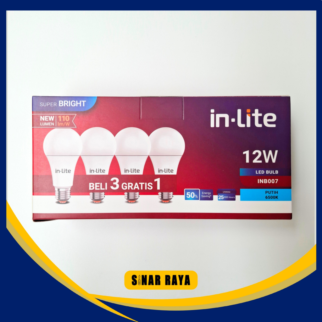 Jual Lampu Led Inlite 12 Watt / Lampu Led 12 Watt In Lite / Lampu Led ...