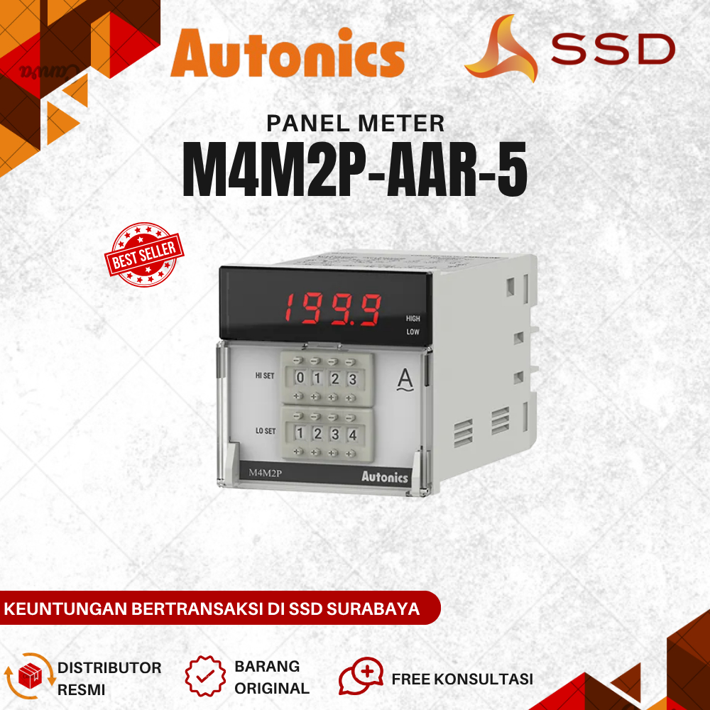 Jual Panel Meter Autonics M4M2P-AAR-5 | Shopee Indonesia