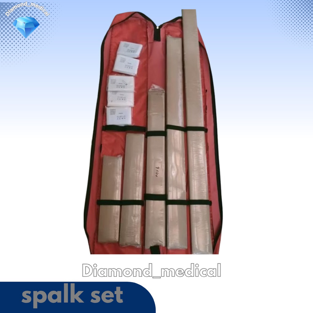 Jual spalk set / bidai kayu + 5 kain mitela | Shopee Indonesia